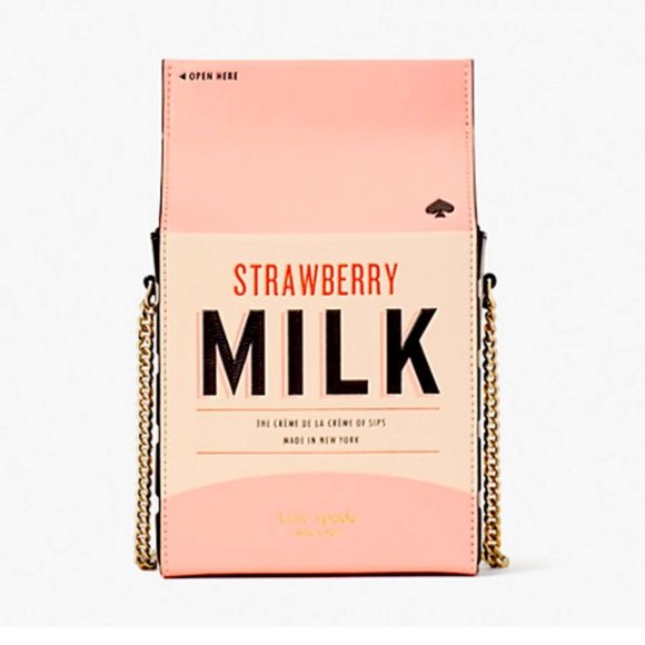 kate spade Bags Kate Spade Pink Milk Carton Crossbody Purse Bag